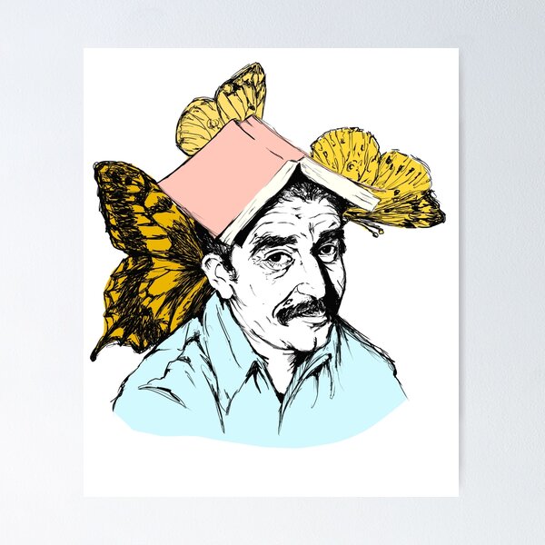 Item preview, Gabriel García Márquez designed and sold by Daniel Hendon.