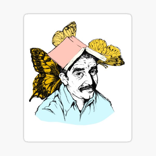 Artikel-Vorschau von Gabriel García Márquez, designt und verkauft von Daniel Hendon.