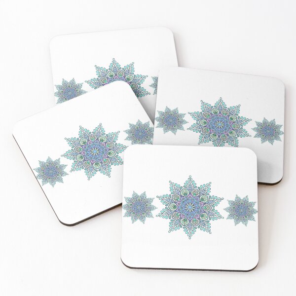 Item preview, Blue Snowflakes designed and sold by designbyjodyb.