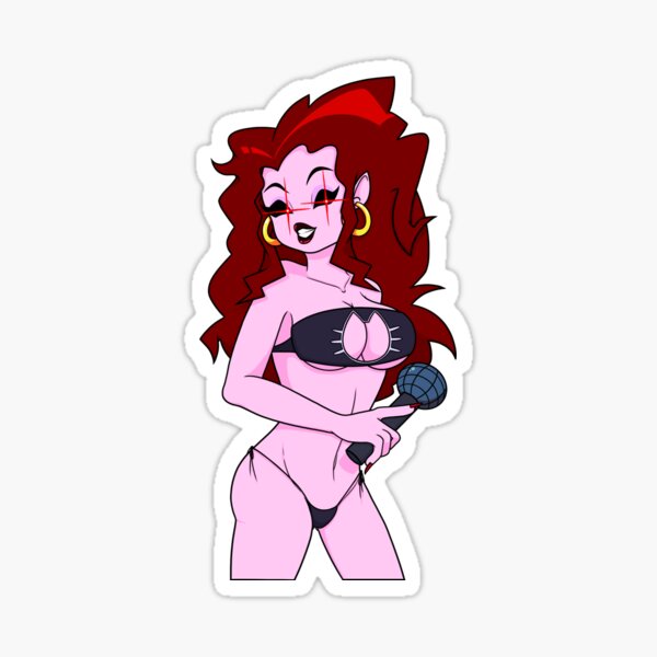 Sticker For Sale Mit Friday Night Funkin Mommy Mearest Bikini Version Von Lil Kari S Shop