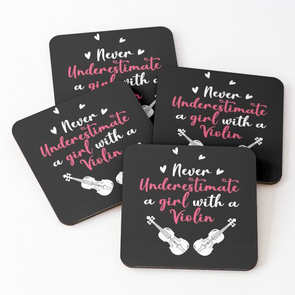 Item preview, Never Underestimate A Girl With A Violin designed and sold by MDSDesigns.