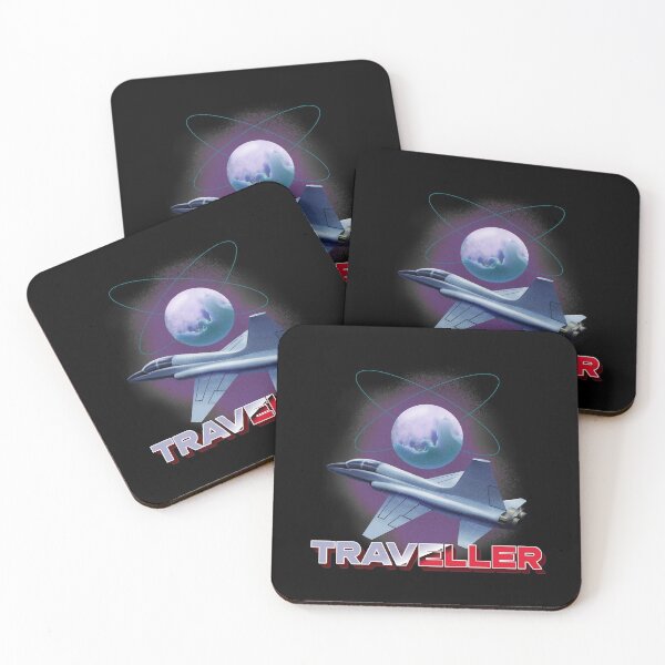 Item preview, Star Traveller RPG Space Travel Poster Ad Retro Futurism Parody Design designed and sold by Candlewood Museum & Gift Shoppe.