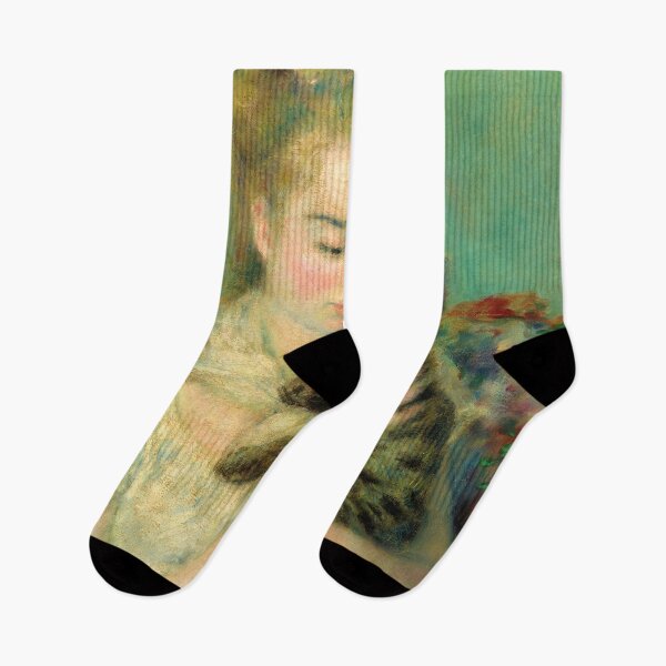 Item preview, Pierre-Auguste Renoir "Woman with a cat" designed and sold by Alexandra Dahl.