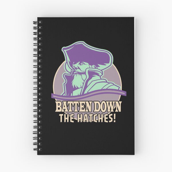 Item preview, Batten Down the Hatches! Pirate designed and sold by TreasureTime.