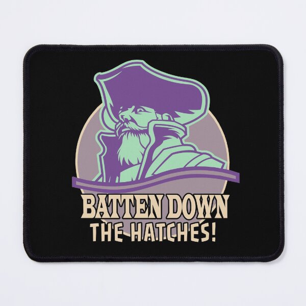 Item preview, Batten Down the Hatches! Pirate designed and sold by TreasureTime.