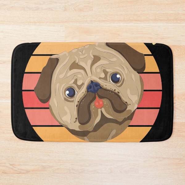Item preview, Sorry I Can’t It’s A No Bones Day Pug Retro designed and sold by BarryStore10.