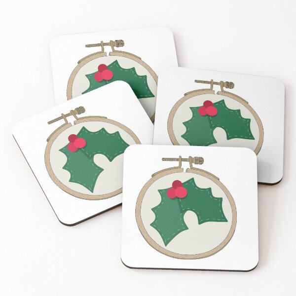 Item preview, Embroidery Hoop (Holly) designed and sold by nklange240.