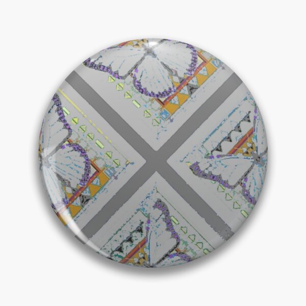 Item preview, MONOCHROMATIC SOFT GREY BUTTERFLIES PATTERN ART   designed and sold by sharlesart.