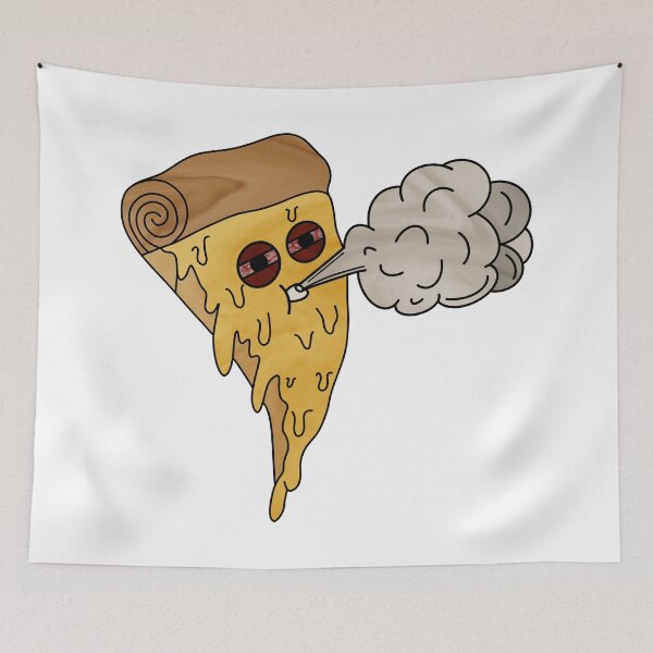 Item preview, Give Me all the Munchies (Stoned Pizza) designed and sold by ArcherAshleyArt.