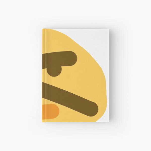 Thinking emoji meme (small) Pin for Sale by Clean Woods