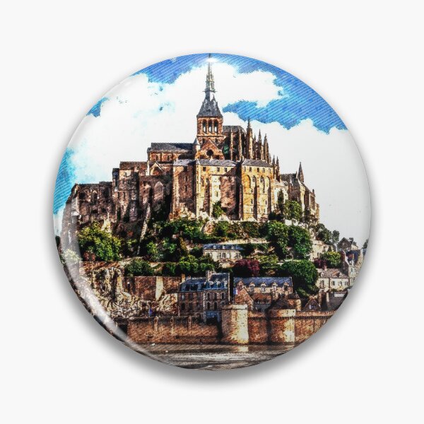 Item preview, Picturesque view at the Mont Saint Michel. France. designed and sold by Newlander90.