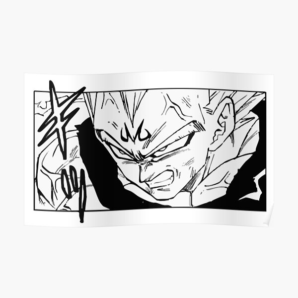 Majin Vegeta Poster