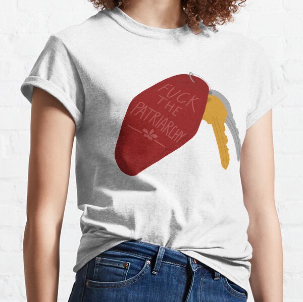 fuck the patriarchy keychain Classic T-Shirt