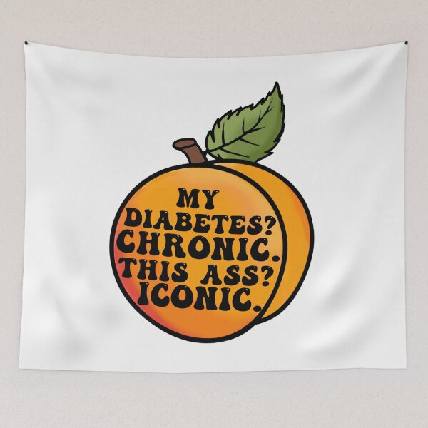 Item preview, My Diabetes? Chronic.  designed and sold by CatGirl101.