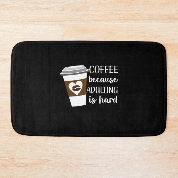 Item preview, Coffee Because Adulting is Hard designed and sold by zedesigner-.