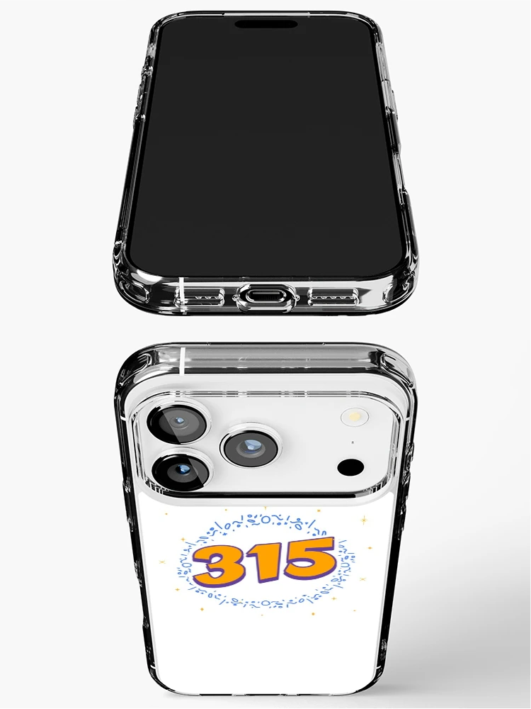 Thumbnail 3 of 5, iPhone Case, 315 Area Code designed and sold by techdave.