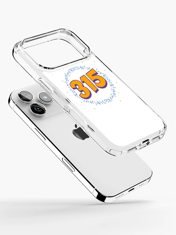 Thumbnail 2 of 5, iPhone Case, 315 Area Code designed and sold by techdave.