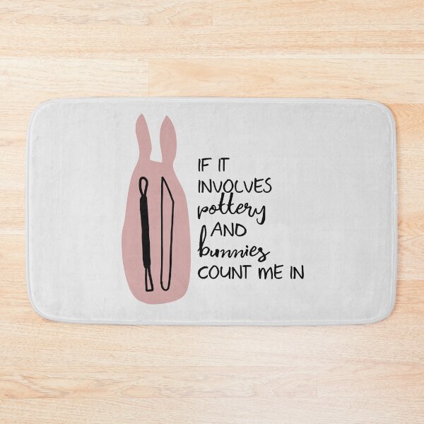 Item preview, Bunnies and Pottery designed and sold by Teequeque.