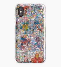 Superheroes Galore iPhone Case