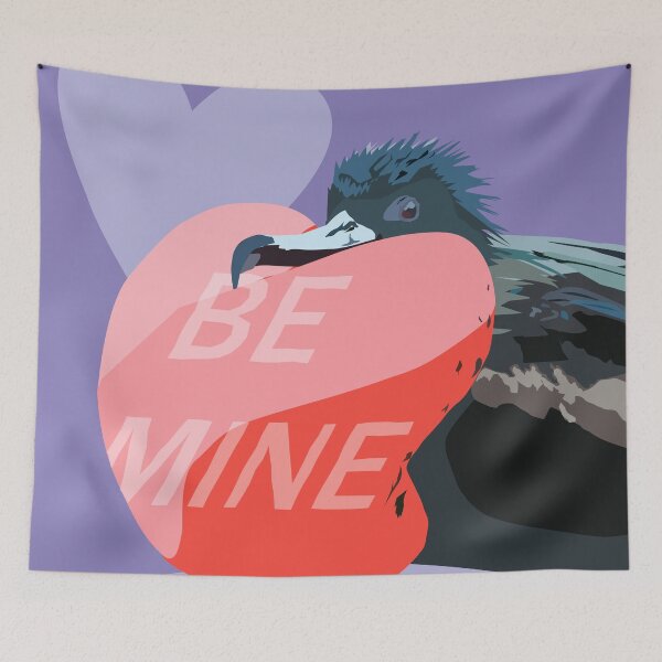 Item preview, Be Mine Frigatebird designed and sold by TRJones.