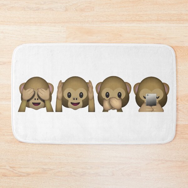 Item preview, 3 monkeys + 1 designed and sold by RicardoPeragua.