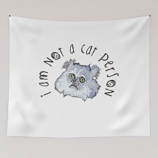 Item preview, Not a cat person | meme designed and sold by Orloff.