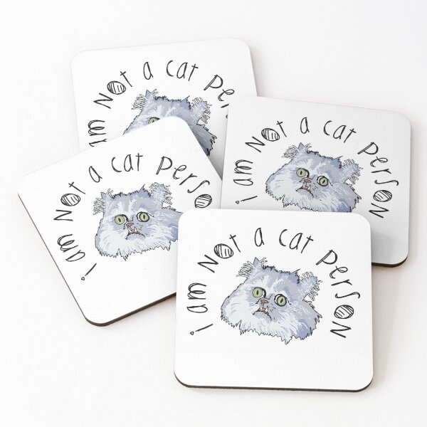 Item preview, Not a cat person | meme designed and sold by Orloff.