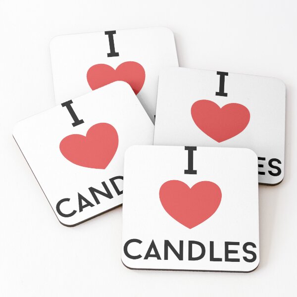 Item preview, I love candles designed and sold by beeexplore.