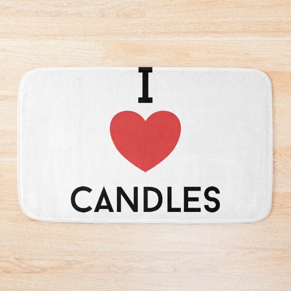 Item preview, I love candles designed and sold by beeexplore.