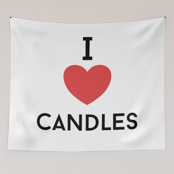 Item preview, I love candles designed and sold by beeexplore.