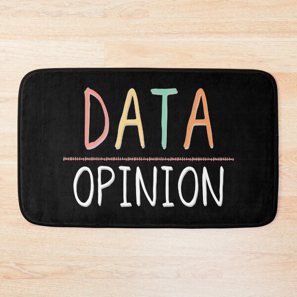Item preview, Data Over Opinion designed and sold by ronaldsonou.