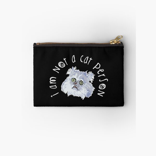 Item preview, Not a cat person black | meme designed and sold by Orloff.