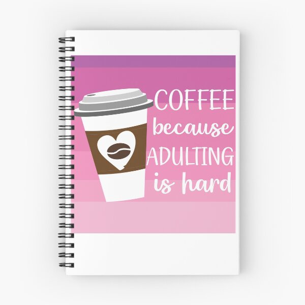 Item preview, Copy of Coffee Because Adulting is Hard designed and sold by zedesigner-.