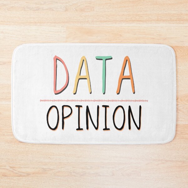 Item preview, Data Over Opinion designed and sold by ronaldsonou.