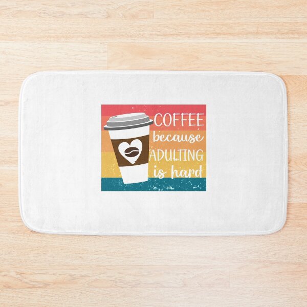 Item preview, Copy of Copy of Coffee Because Adulting is Hard designed and sold by zedesigner-.