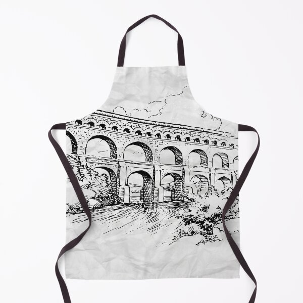 Item preview, aqueduct drawn on paper designed and sold by jsebouvi.