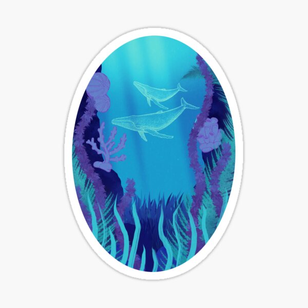Aperçu de l'œuvre Scène de baleine créée et vendue par mikaylart.