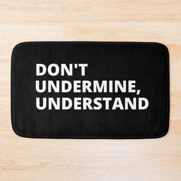 Item preview, Don't Undermine, Understand, People Fact, Essential T-Shirt designed and sold by JoesCornerStore.