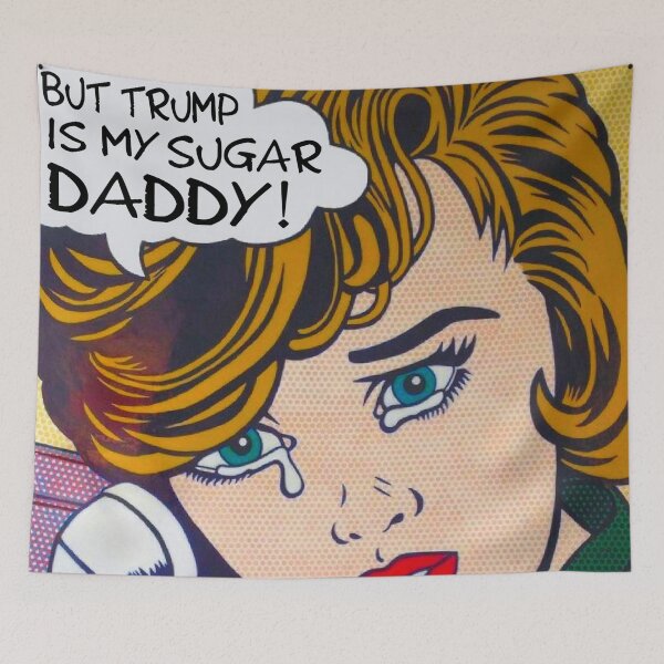 Item preview, Classic Coolio Trump Is My Sugar Daddy Pop Art designed and sold by VintageCoolio13.