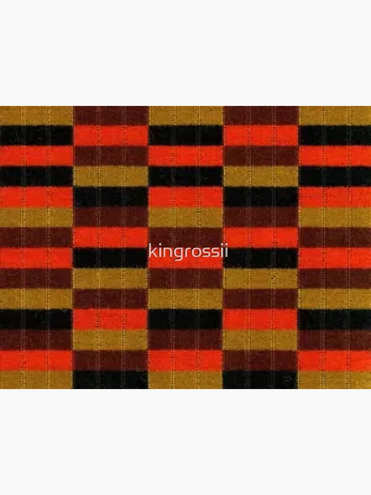 "District Line London Underground train seat cover" Canvas Print for Sale by kingrossii