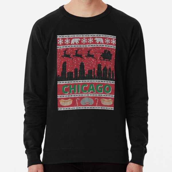 Artikel-Vorschau von Chicago Skyline Hässlicher Weihnachtspullover, designt und verkauft von Redbeardapparel.