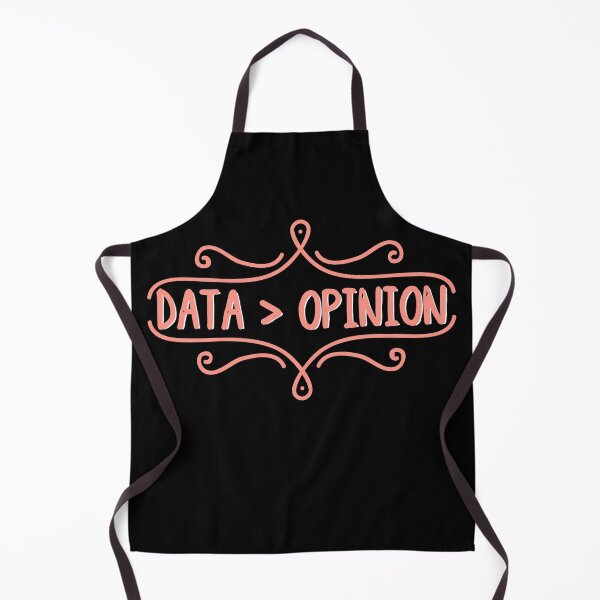 Item preview, Data is greater than opinion. data > opinion designed and sold by ronaldsonou.