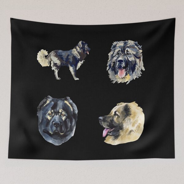 Item preview, Pack of Cute Dogs|Caucasian Shepherd Pack designed and sold by yousseftalat2.