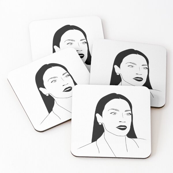 Item preview, Alexandria Ocasio Cortez designed and sold by ChaCharl0tte.