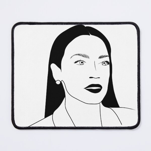 Item preview, Alexandria Ocasio Cortez designed and sold by ChaCharl0tte.