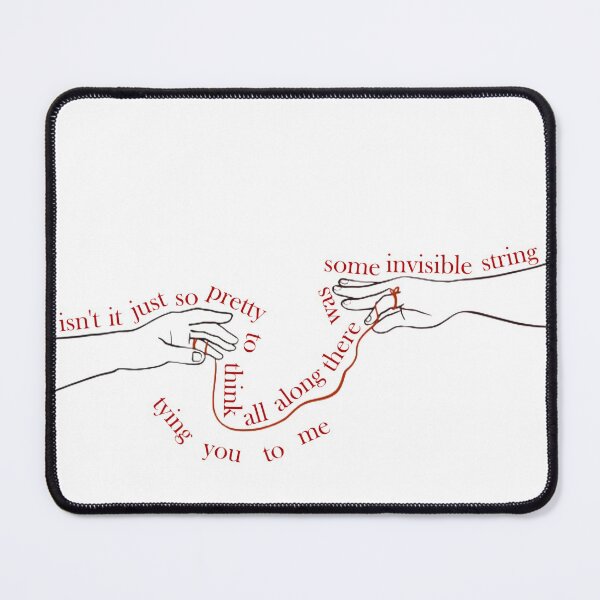 Item preview, invisible string taylor swift folklore design designed and sold by daisyfrances.