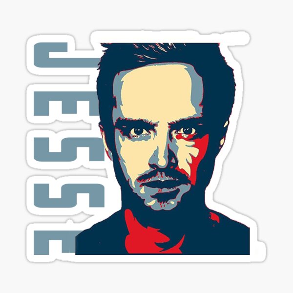 Jesse Pinkman Sticker Sticker For Sale By Seriesshop07 Redbubble