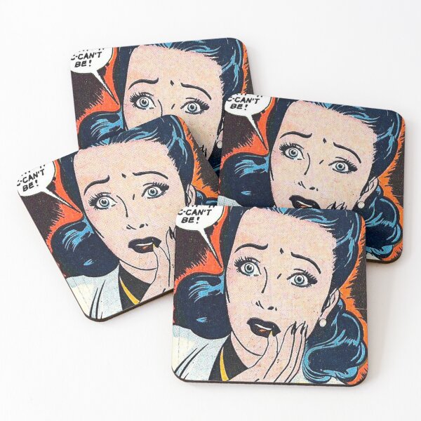 Item preview, Classic Coolio Shocked Lady Boom Boom designed and sold by VintageCoolio13.
