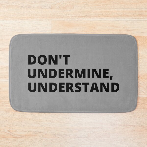 Item preview, Don't Undermine, Understand, People Fact, Essential T-Shirt designed and sold by JoesCornerStore.