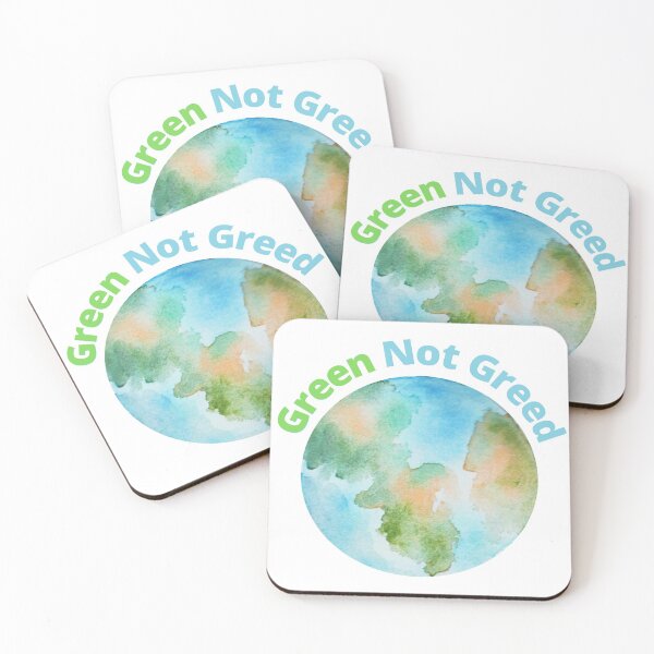 Item preview, Green Not Greed designed and sold by OlympicsMerch.